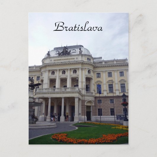 theater van bratislava briefkaart (Voorkant)