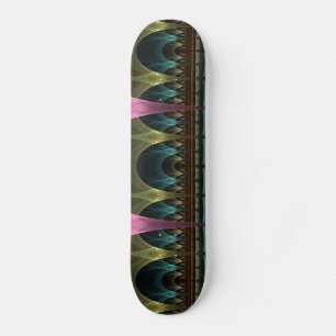 Theater van Fantasy, Abstracte kleurrijke fractale Persoonlijk Skateboard