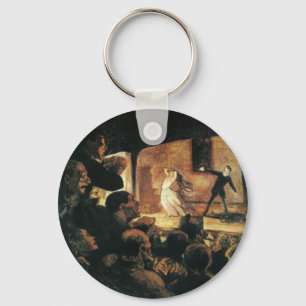 Theater van Honore Daumier Sleutelhanger