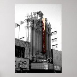 Theater van Los Angeles Poster