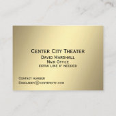 theater visitekaartje (Achterkant)