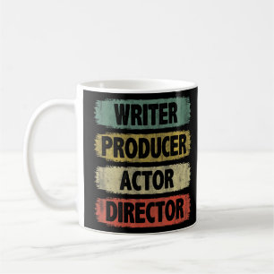  theater voor schrijfster Producer Actor Director Koffiemok