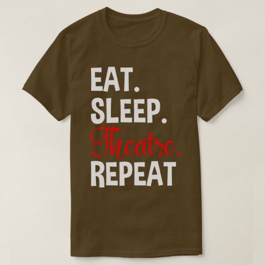 theateracteur t-shirt (Design voorkant)