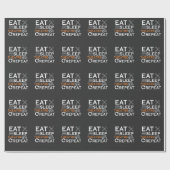 Theateractor eet Slaaptheater Musical Show Lover Cadeaupapier (Vlak)