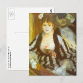 Theaterbox van Pierre Renoir,  Kunst Briefkaart (Voorkant / Achterkant)
