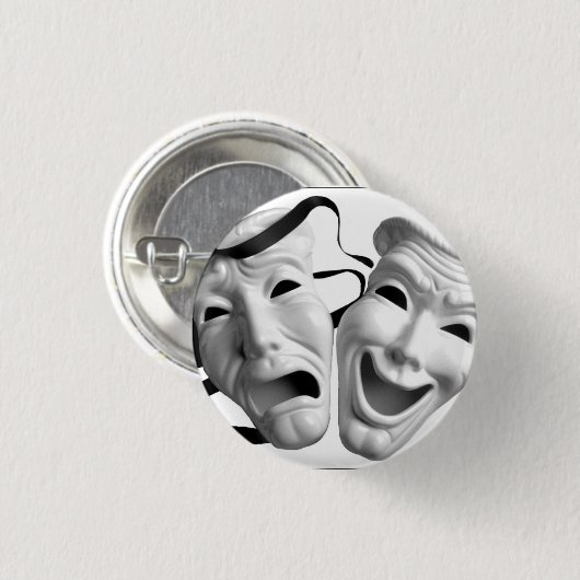 TheaterButton Ronde Button 3,2 Cm (Voorkant /achterkant)