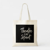 Theatercadeaus voor acteurs Musical Theater is mij Tote Bag (Achterkant)