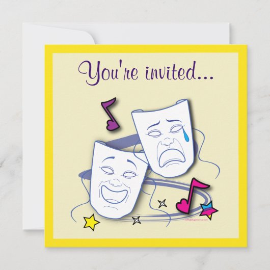 Theaterdag Kaart (Voorkant)