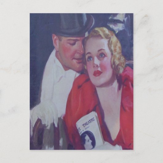  theaterdatum briefkaart (Voorkant)