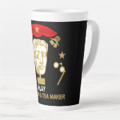 Theaterdirecteur Drama Plays Two-Tone Coffee Mok (Rechterhoek)