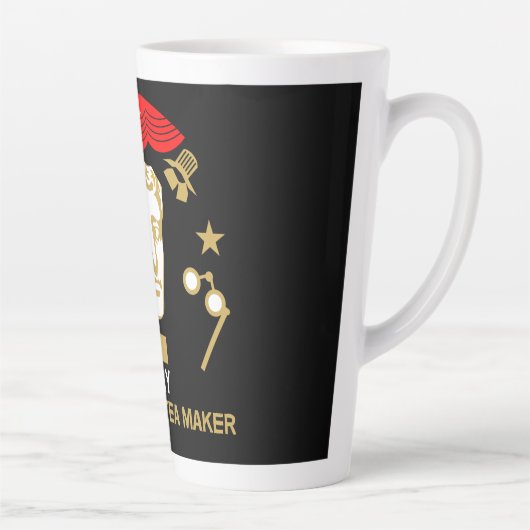 Theaterdirecteur Drama Plays Two-Tone Coffee Mok (Rechts)