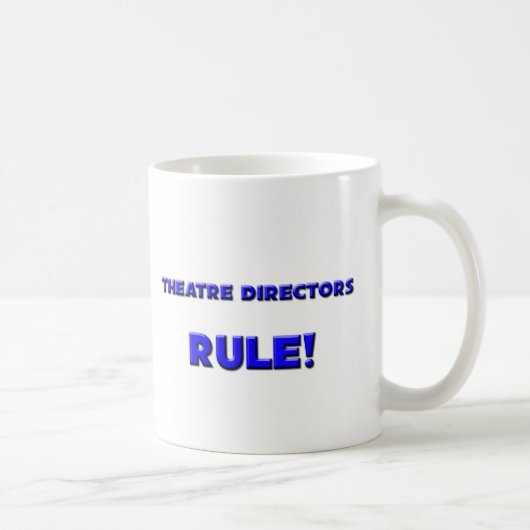 Theaterdirecteuren regel! koffiemok (Rechts)