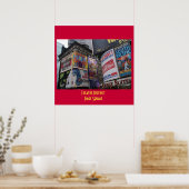 Theaterdistrict - Times Square Poster (Keuken)