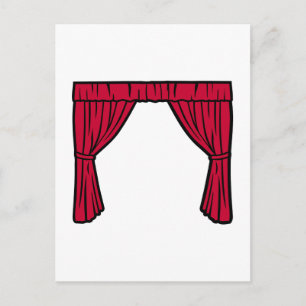 Theatergordijn Briefkaart