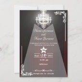 theatergordijn-kroonluchter kaart (Voorkant)