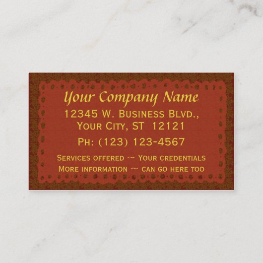  theatergordijnen Damask Visitekaartje (Achterkant)