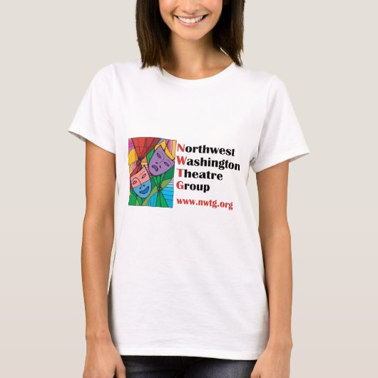 Theatergroep van Northwest Washington T-shirt (Voorkant)