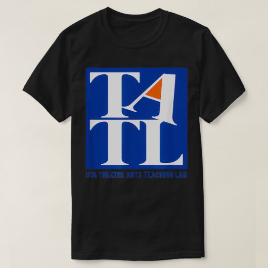 Theaterkundendocent T-shirt (Design voorkant)