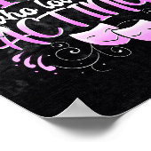 Theaterleven en theatermeisje poster (Hoek)