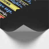 Theaterleven herhalen cadeaupapier (Hoek)