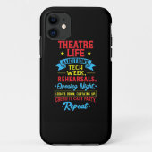 Theaterleven voor de Actor Case-Mate iPhone Case (Achterkant)