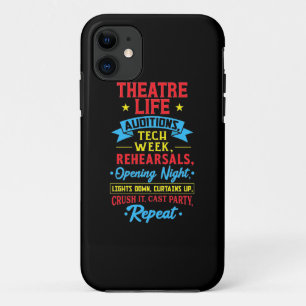 Theaterleven voor de Actor Case-Mate iPhone Case