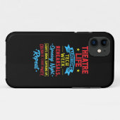 Theaterleven voor de Actor Case-Mate iPhone Case (Achterkant (horizontaal))