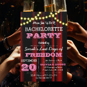 Theaterlicht Roze All Gelegenheid Uitnodiging