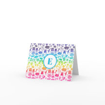 Theaterliefhebber Icons Notecard