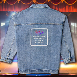 Theaterliefhebbers Denim Jacket