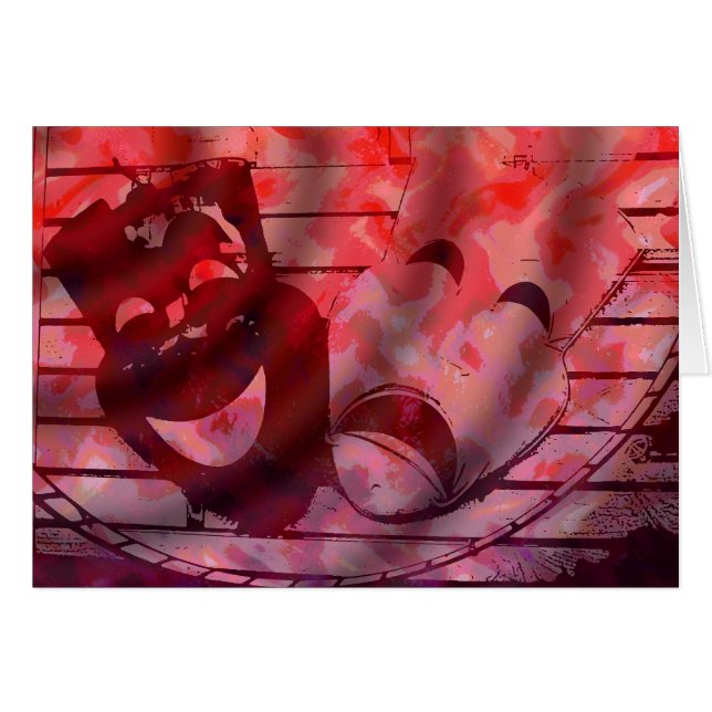 Theatermaskers (Voorkant Horizontaal)