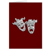Theatermaskers comedy en tragedie (Voorkant)