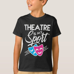 Theatermaskers Humor Drama Broadway Theater Actors T-shirt