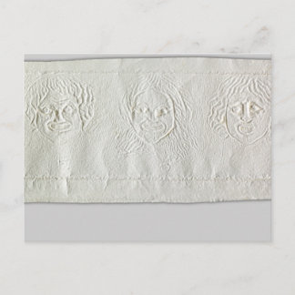 Theatermaskers knijpen Briefkaart