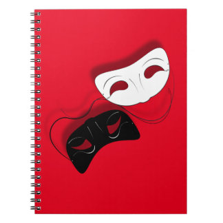 Theatermaskers notebook notitieboek