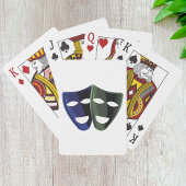 Theatermaskers Pokerkaarten