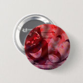 Theatermaskers Ronde Button 5,7 Cm (Voorkant /achterkant)
