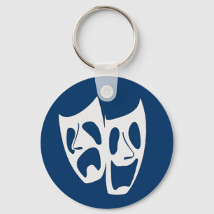 Theatermaskers Sleutelhanger