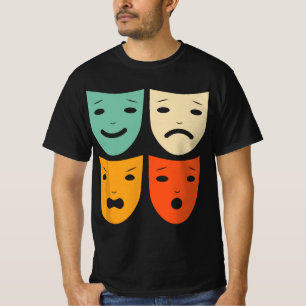 theatermaskers theater Actress Drama Actor T-shirt