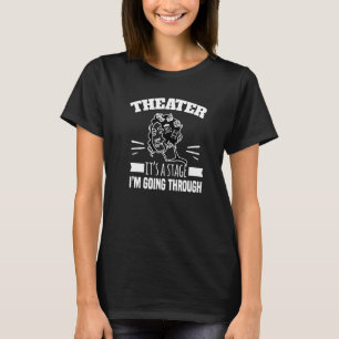 Theatermotief voor Theatrale Acteurs 2 T-shirt