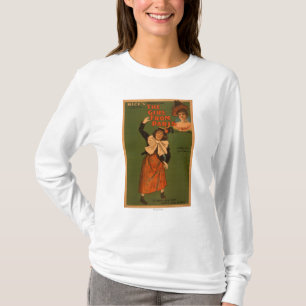 Theatermuzikaal Poster "Het meisje uit Parijs" T-shirt