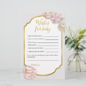  theaterpartij wenst Baby (Staand voorkant)