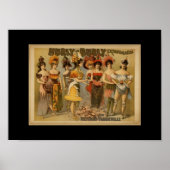  theaterPosters Hurly-Burly Vaudevillie Poster (Voorkant)