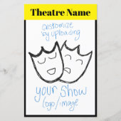 Theaterprogramma / showbill (één pagina dubbelzijd (Voorkant)