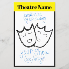 Theaterprogramma / showbill (één pagina dubbelzijd