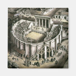Theaterreconstructie, Romeinse 2de eeuw Magneet