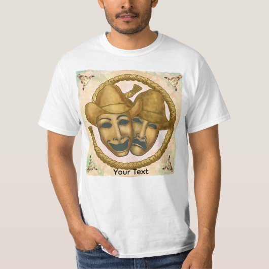 Theaters Cowboy t-shirt  (Voorkant)