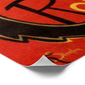 theaterShow — Zwarte kat-rondleiding Noir Poster (Hoek)