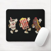 Theatersnack trio mousepad muismat (Met muis)