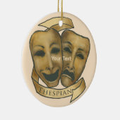 Theaterspeler Keramisch Ornament (Rechts)